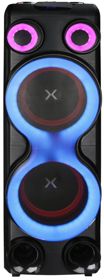 MPD25XB - EXTREME 12- MaxPower 12" X 2 Karaoke Bluetooth speaker with different LED light modes & heavy bass 12648 - image 1