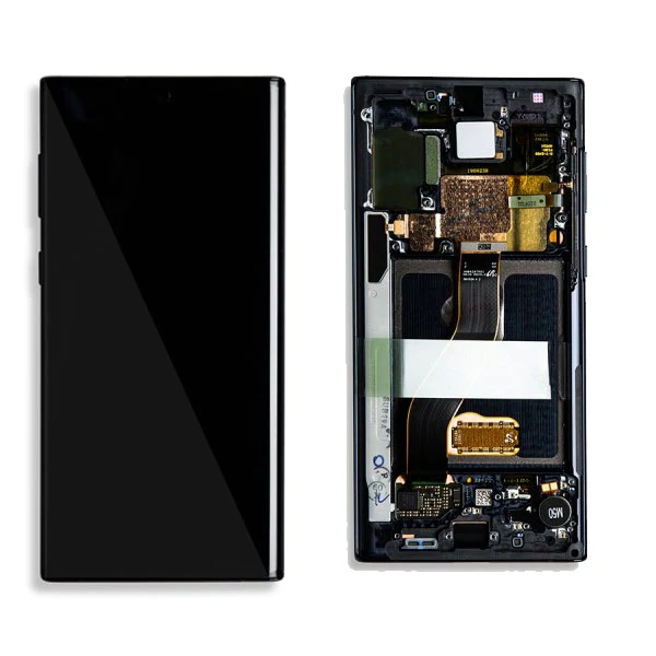 Samsung Note 10 (N970) - Refurbished OLED Assembly With Frame (Black) 9337 - image 1