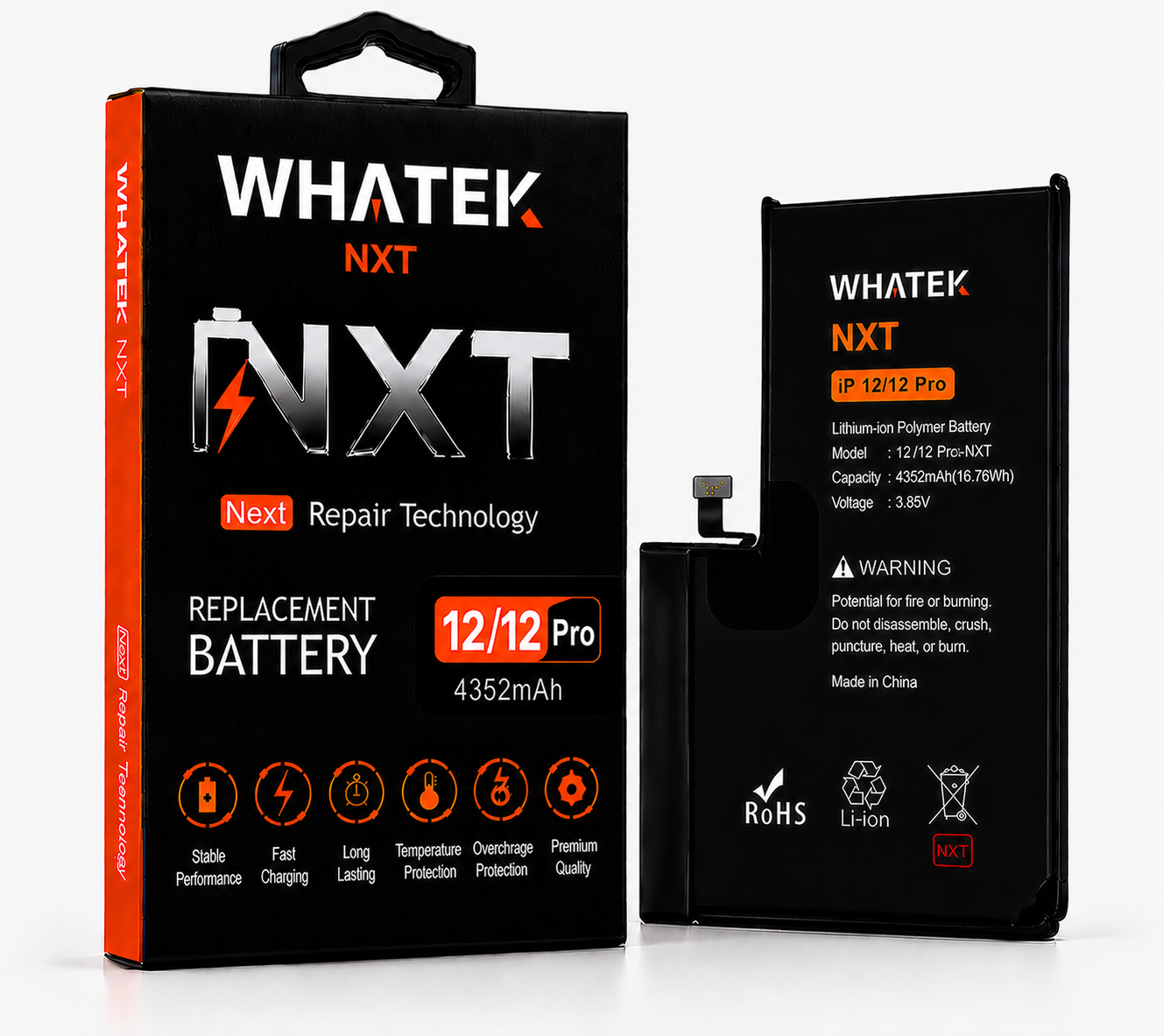 iPhone 12/12 Pro - NXT - Next Repair Technology Diagnostic Battery (2815 mAh) 36865 - image 1