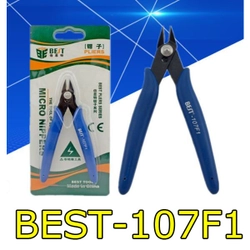 Best 107F1 5-inch Precision Diagonal Pliers for Cutting Plastic / Wires 37447 - image 1