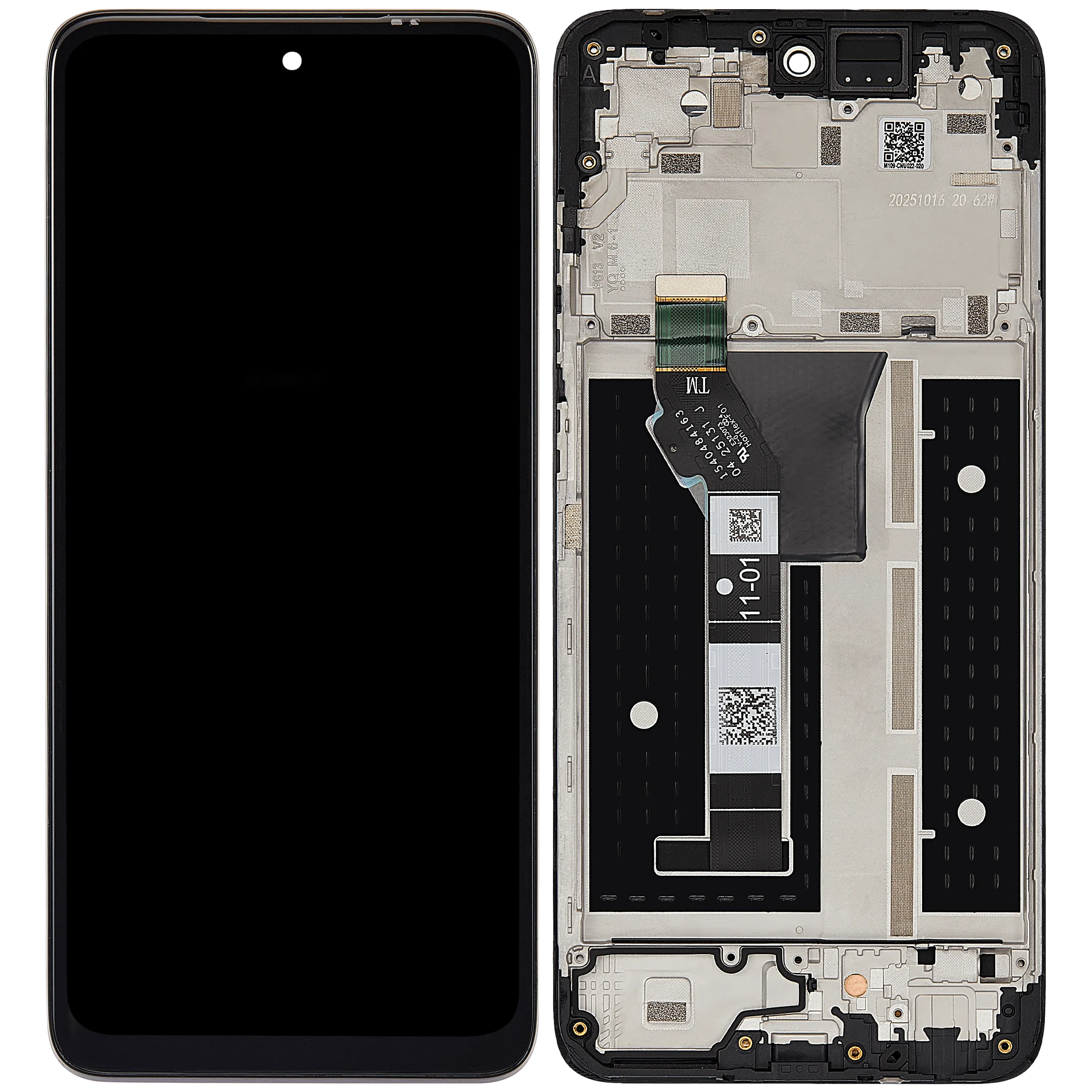 Moto G 5G 2026 (XT2613) - Refurbished LCD With Frame (Black) 33250 - image 1