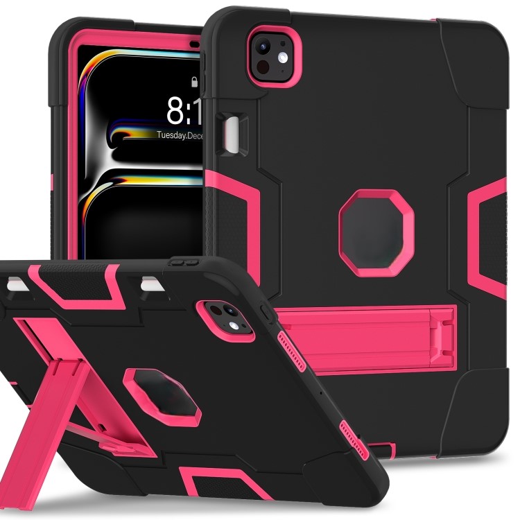 iPad Air 13" (2024/2025) Contrast Kickstand Case | Hotpink/Black 37485 - image 1