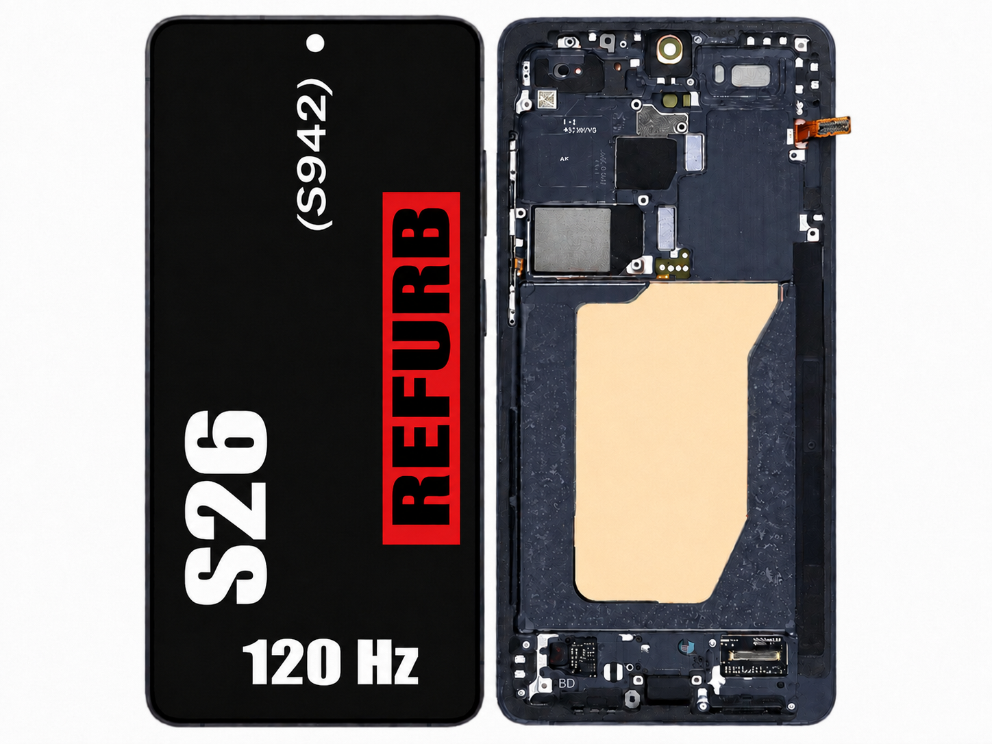 Samsung Galaxy S26 5G - OEM Assembly With Frame (Black) 37227 - image 1