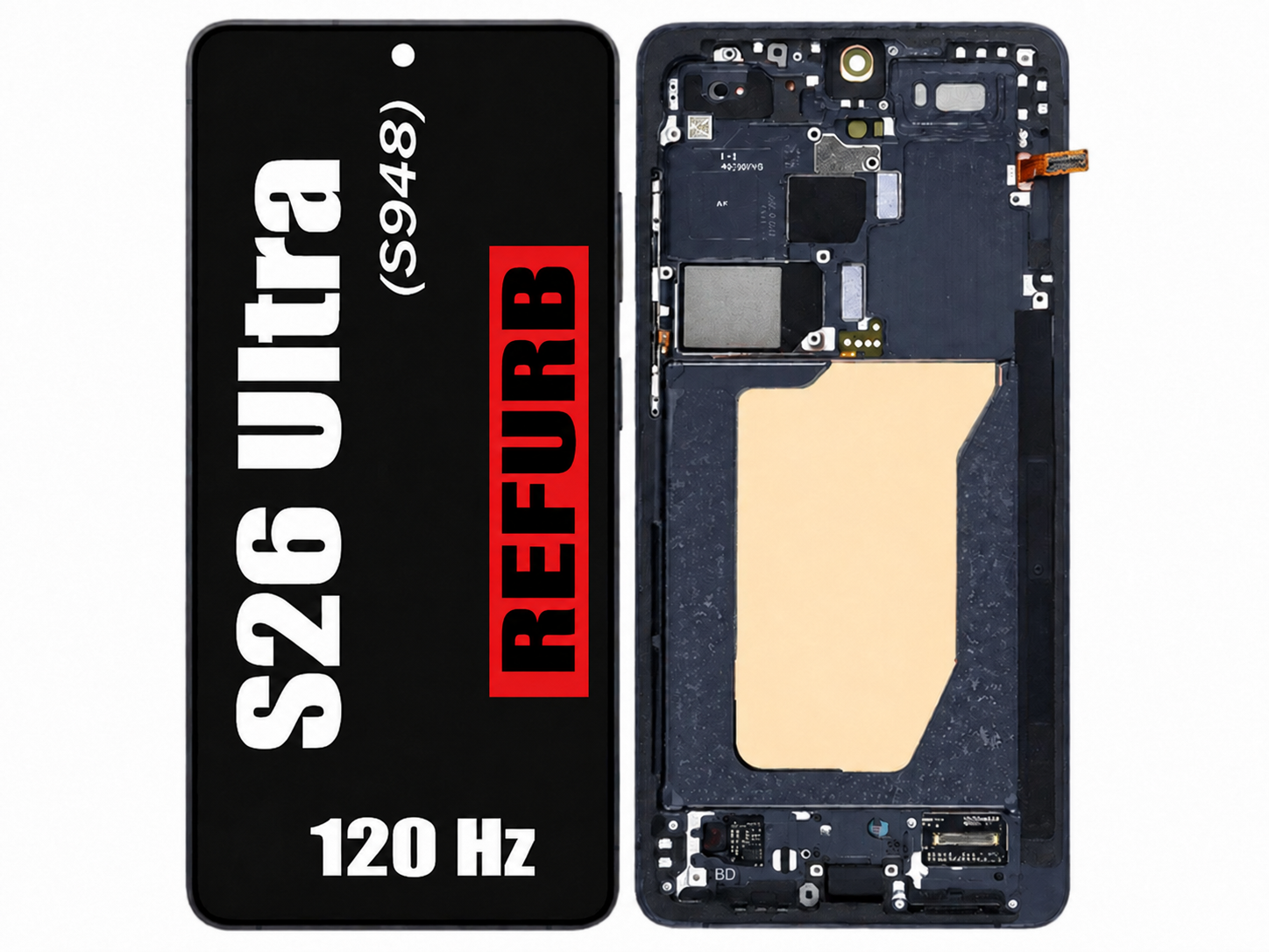 Samsung Galaxy S26 Ultra 5G - OEM Assembly With Frame (Black) 37226 - image 1