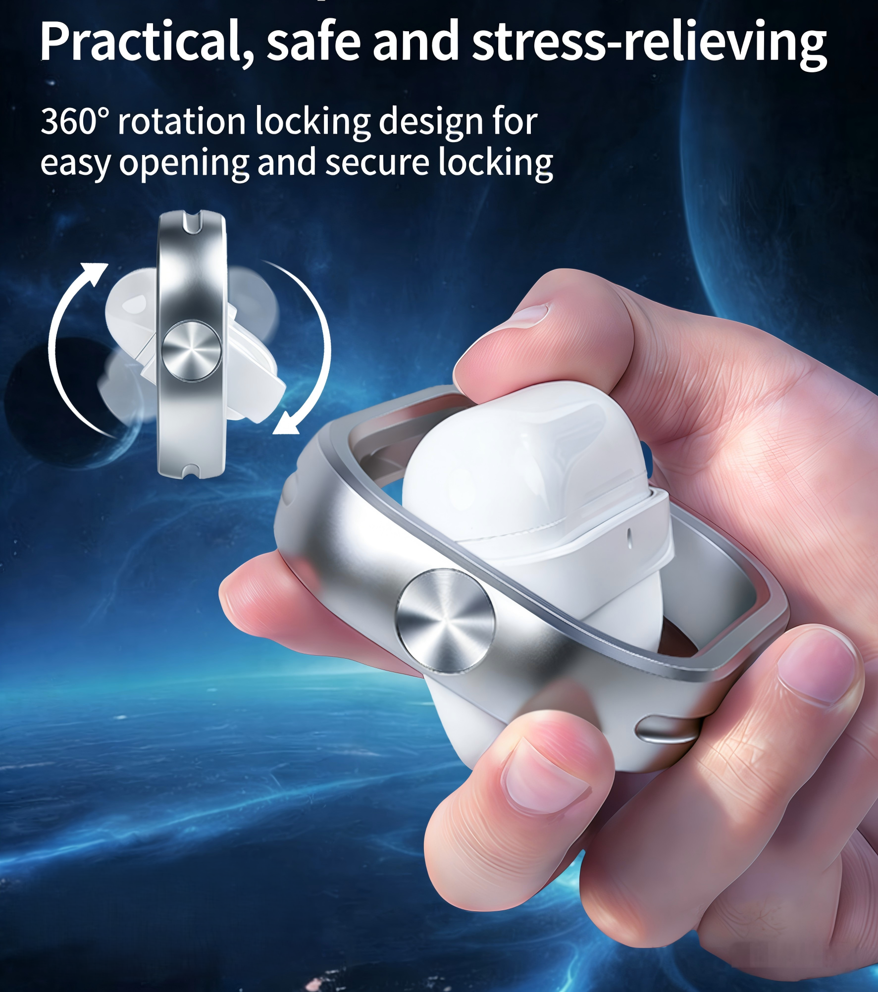 AirPods 4th Gen Polarized Open Fidget Case 35660 - image 2