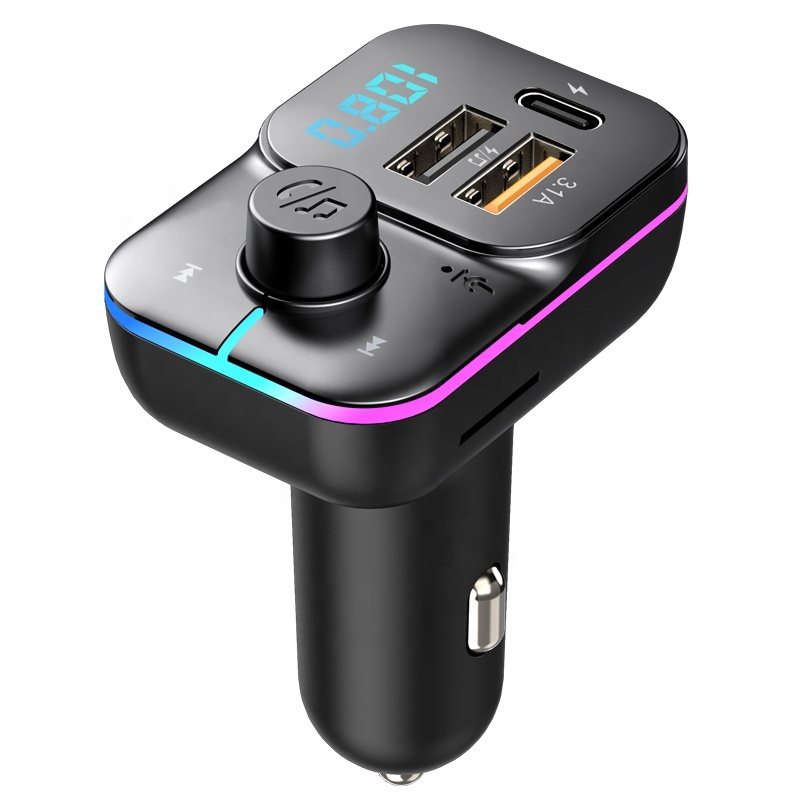 HM144 - Wireless Multi Function Car MP3 Player w/ Rainbow Led 37443 - image 2