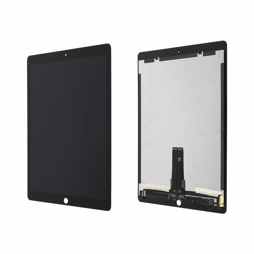 IPAD PRO 12.9" 1ST GEN (2015) PREMIUM LCD ASSEMBLY WITH DIGITIZER & DAUGHTER BOARD FLEX PRE-INSTALLED (BLACK) 4446 - image 1