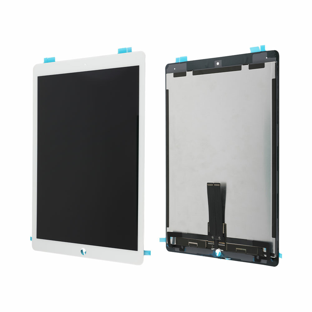 IPAD PRO 12.9" 2ND GEN (2017) WHITE LCD ASSEMBLY WITH DIGITIZER & DAUGHTER BOARD FLEX PRE-INSTALLED (PREMIUM) 33979 - image 1