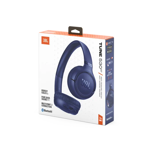 JBL Tune 530BT Wireless On-Ear Headphones - Navy Blue (Not authorized for online sale.) 36447 - image 1