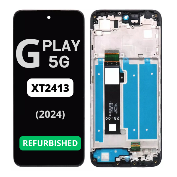 Moto G Play 2024 (XT2413) - Refurbished LCD Assembly With Frame (All Colors) 13433 - image 1