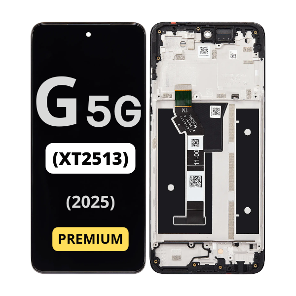 Moto G 5G 2025 (XT2513) - Refurbished LCD Assembly With Frame (All Colors) 23906 - image 1