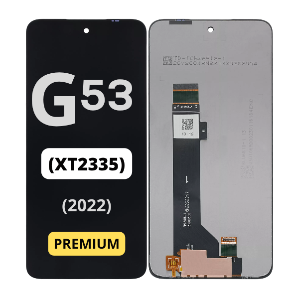 MOTO G53 (XT2335 / 2022) LCD ASSEMBLY WITHOUT FRAME 21082 - image 1