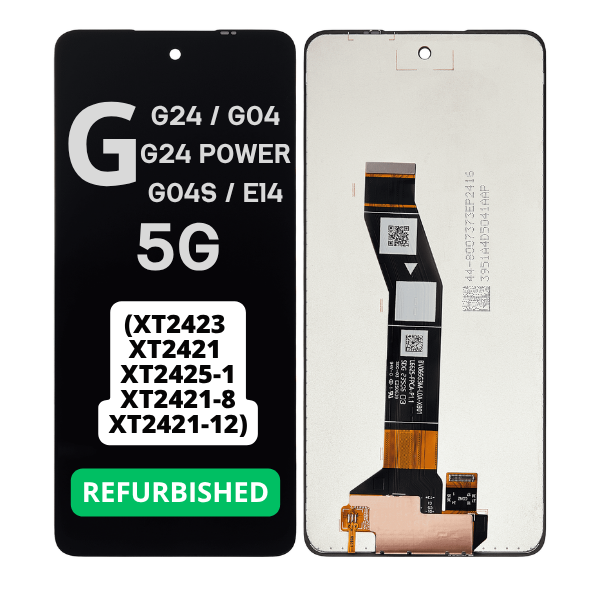 MOTO G24 (XT2423 / 2024) / G04 (XT2421 / 2024) / G24 POWER (XT2425-1 / 2024) / G04S (XT2421-8) / E14 (XT2421-12) (REFURBISHED) LCD ASSEMBLY WITHOUT FRAME. 17147 - image 1