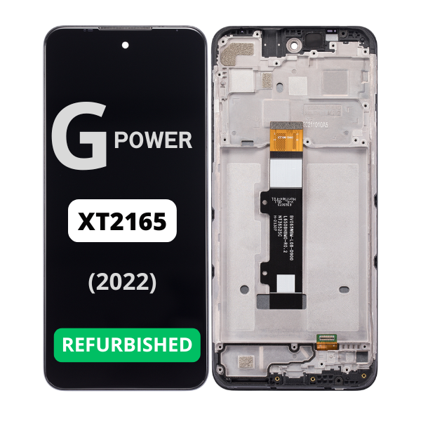 MOTO G POWER (XT2165 / 2022) LCD ASSEMBLY WITH FRAME (REFURBISHED) 5259 - image 1