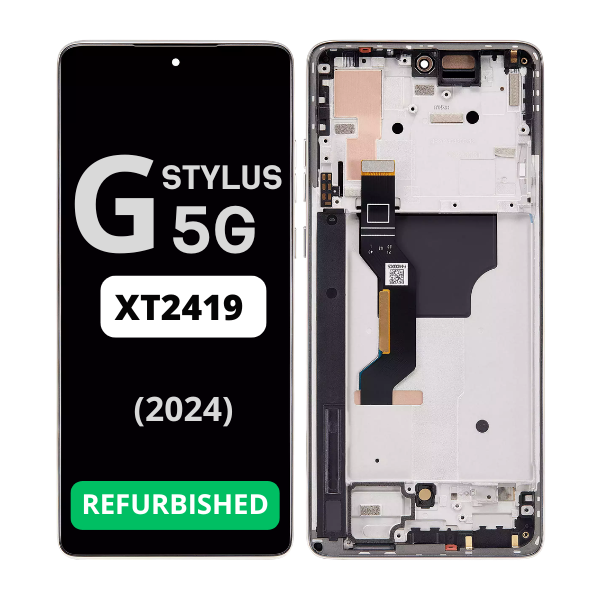 Moto G Stylus 5G 2024 (XT2419) - Refurbished OLED Assembly With Frame (Caramel Latte) 14101 - image 1