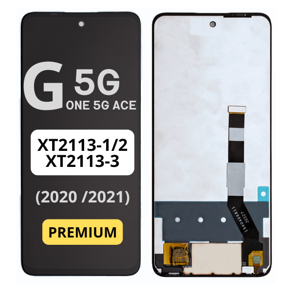 MOTO G 5G (XT2113-3 / 2020) / ONE 5G ACE (XT2113-1/2 / 2021) LCD ASSEMBLY WITHOUT FRAME 5240 - image 1