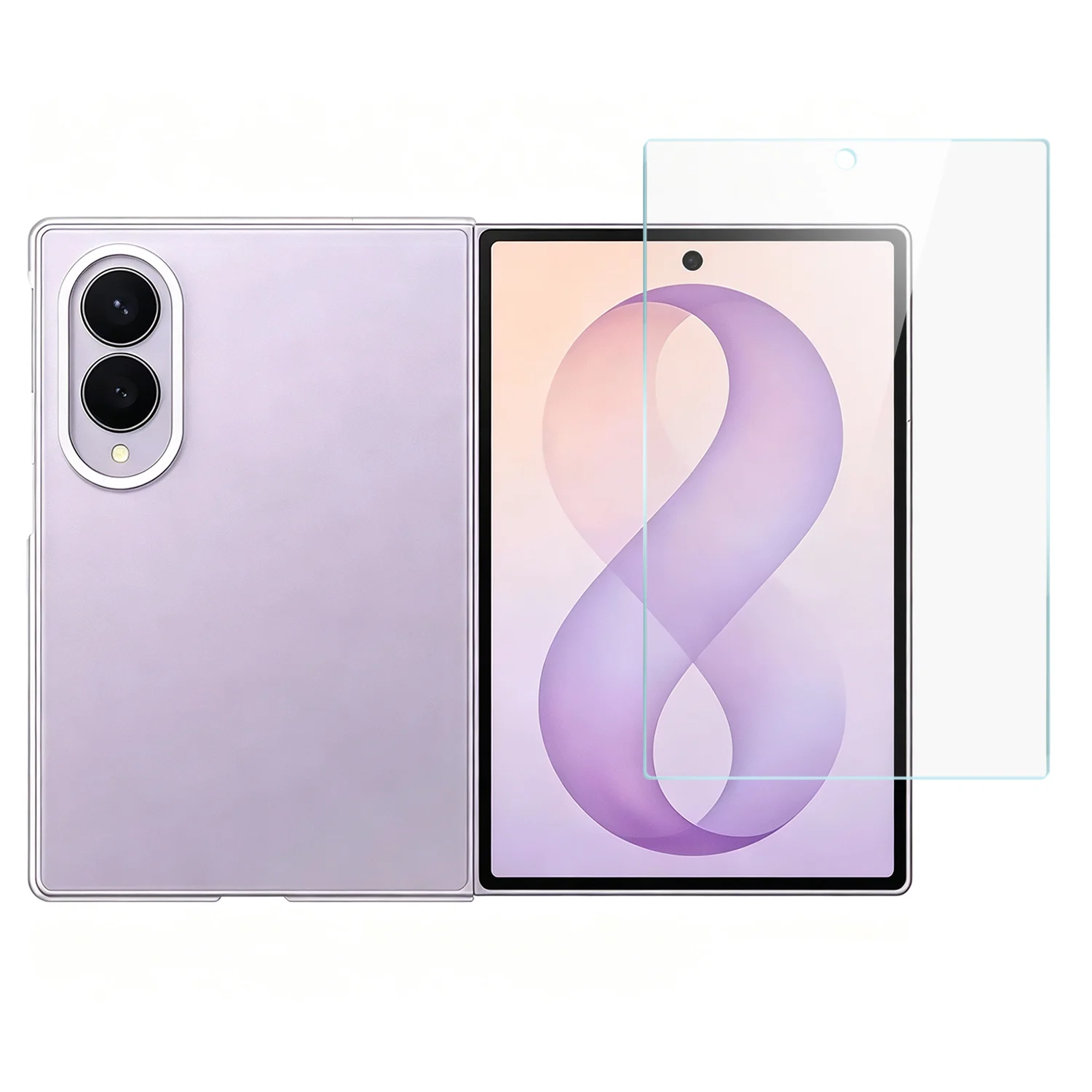 Samsung Z Fold 8 Tempered Glassin Bulk Cardboard Package 37136 - image 1