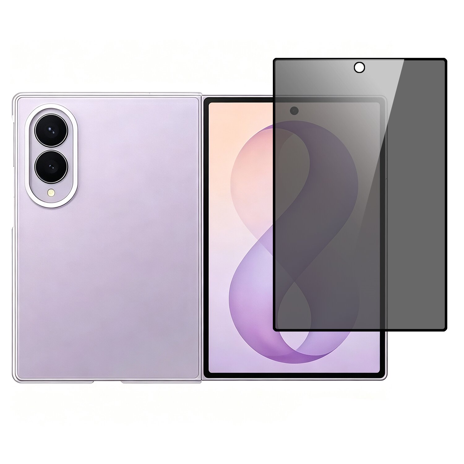 Samsung Z Fold 8 Privacy Tempered 37139 - image 1