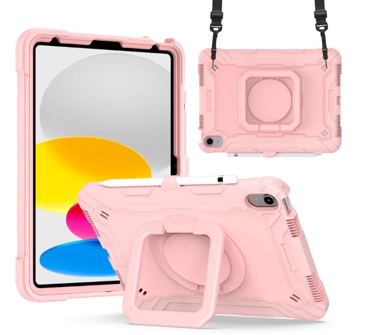Samsung Tab A9 Plus/A11 Plus Square Bracket Case | Rosegold 36680 - image 1