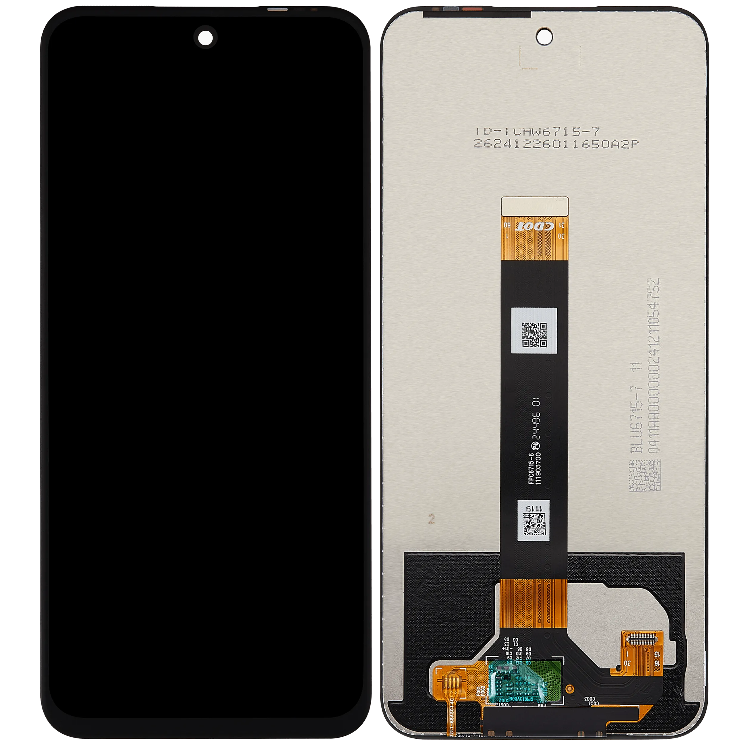 TCL 60 SE NxtPaper 5G (T521K) - Refurbished LCD Assembly Without Frame (All Colors) 37251 - image 1