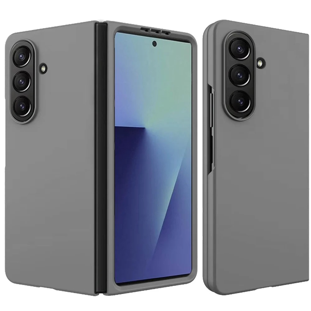Samsung Z Fold 8 Ultra Flip Snap On Premium Matte Finish Case Cover - Gray 37142 - image 1
