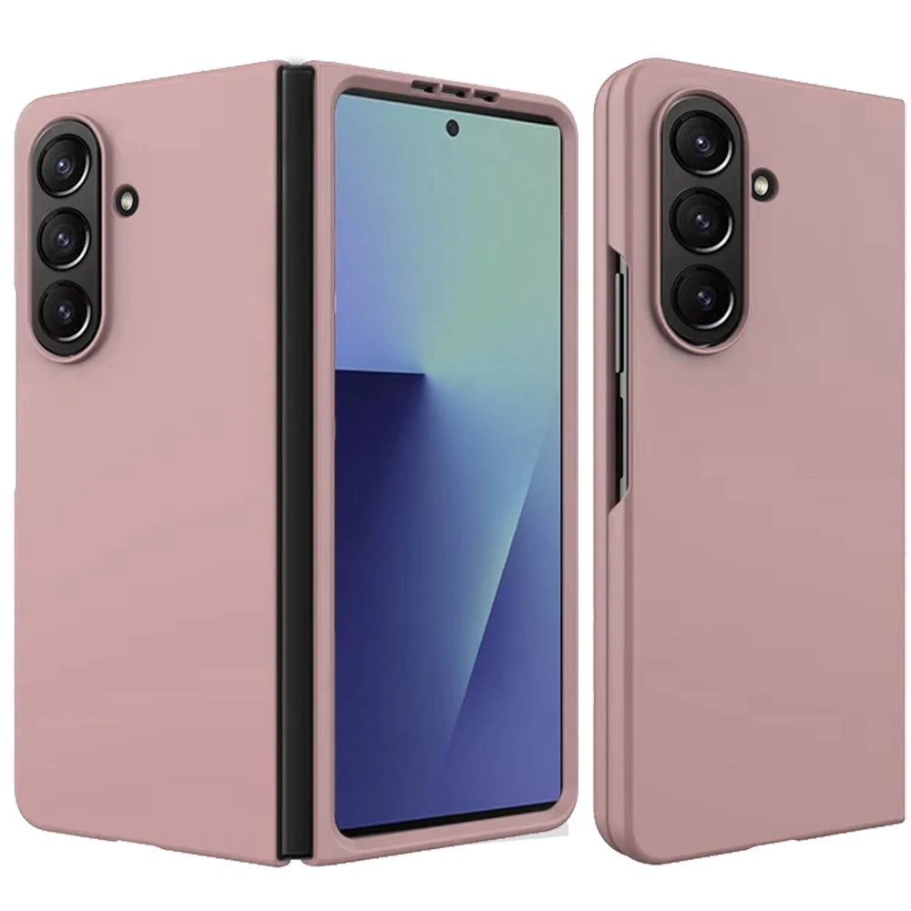Samsung Z Fold 8 Ultra Flip Snap On Premium Matte Finish Case Cover - Rose Gold 37143 - image 1