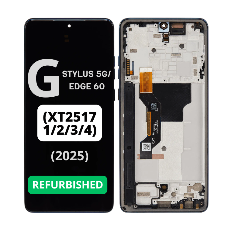 MOTO G STYLUS 5G (XT2517-3 / 2025) / MOTO EDGE 60 STYLUS (XT2517-4 / 2025) (REFURBISHED) (SURF THE WEB) OLED ASSEMBLY WITH FRAME 25410 - image 1