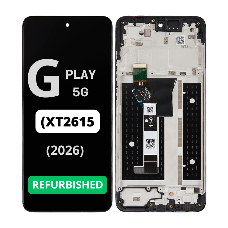 Moto G 5G 2026 (XT2613) / G Play 5G 2026 (XT2615) - Refurbished LCD With Frame (Black) 33250 - image 1