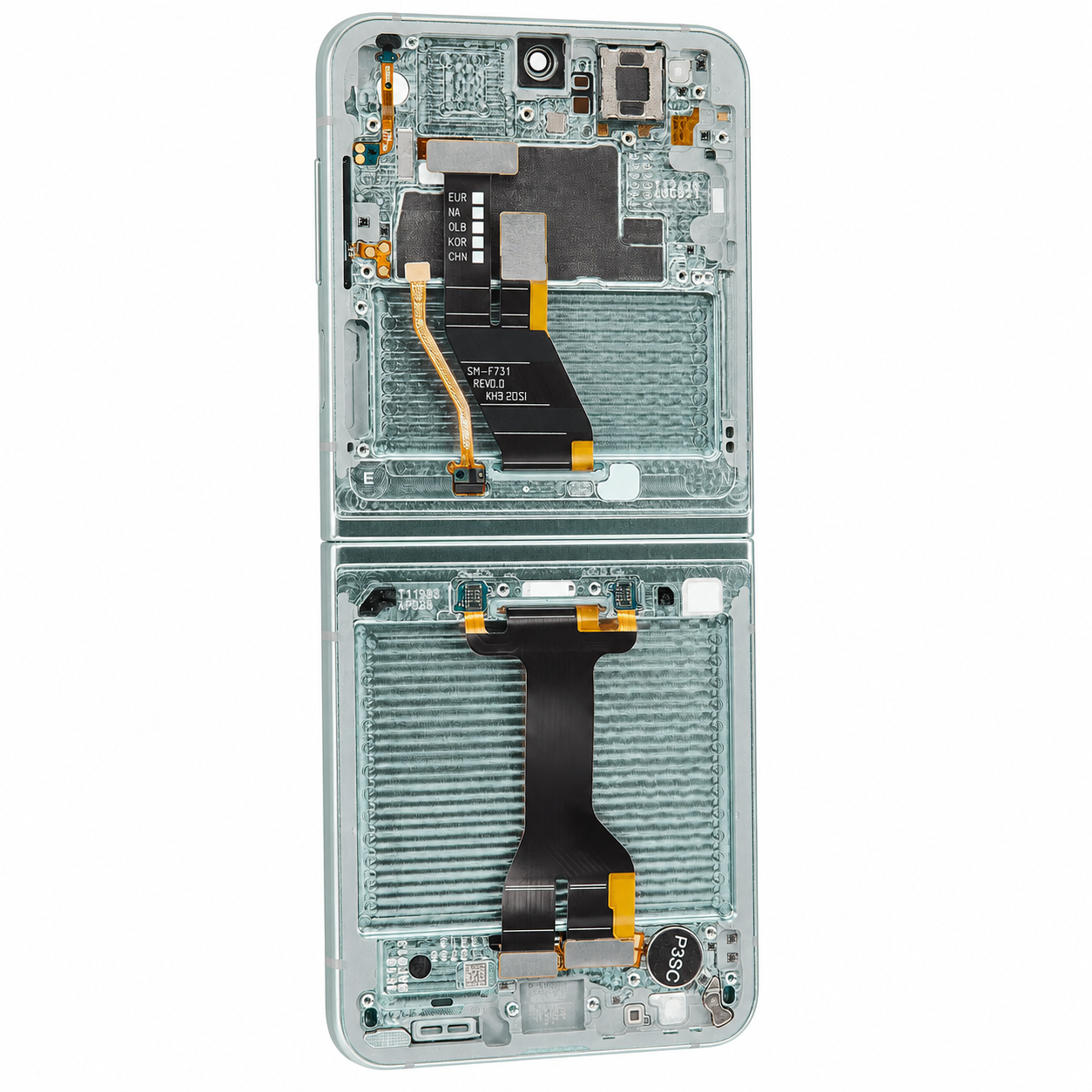Samsung Z Flip 5 5G - Refurbished Inner LCD Assembly With Frame (Mint) 37240 - image 2