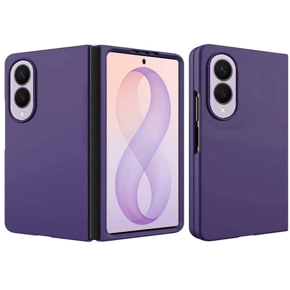Samsung Z Fold 8 Flip Snap On Premium Matte Finish Case Cover - Dark Purple 37393 - image 1