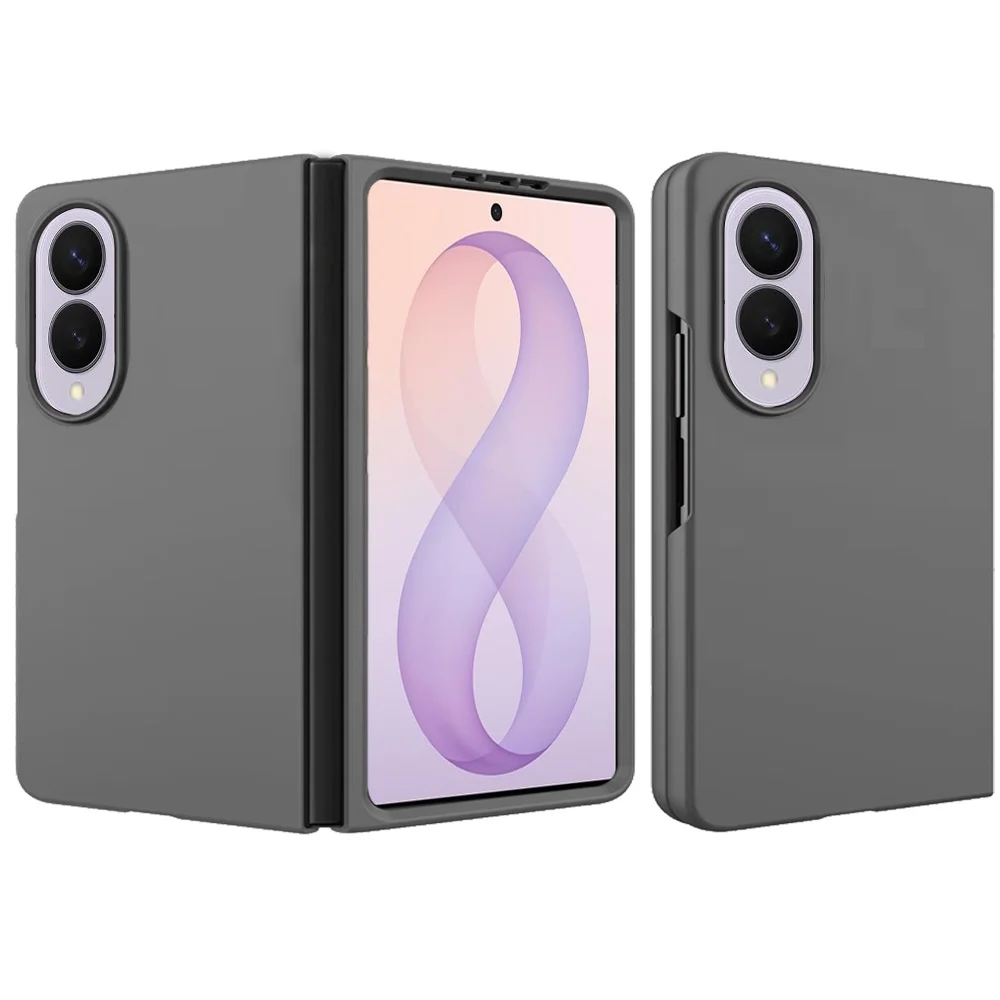 Samsung Z Fold 8 Flip Snap On Premium Matte Finish Case Cover - Gray 37394 - image 1