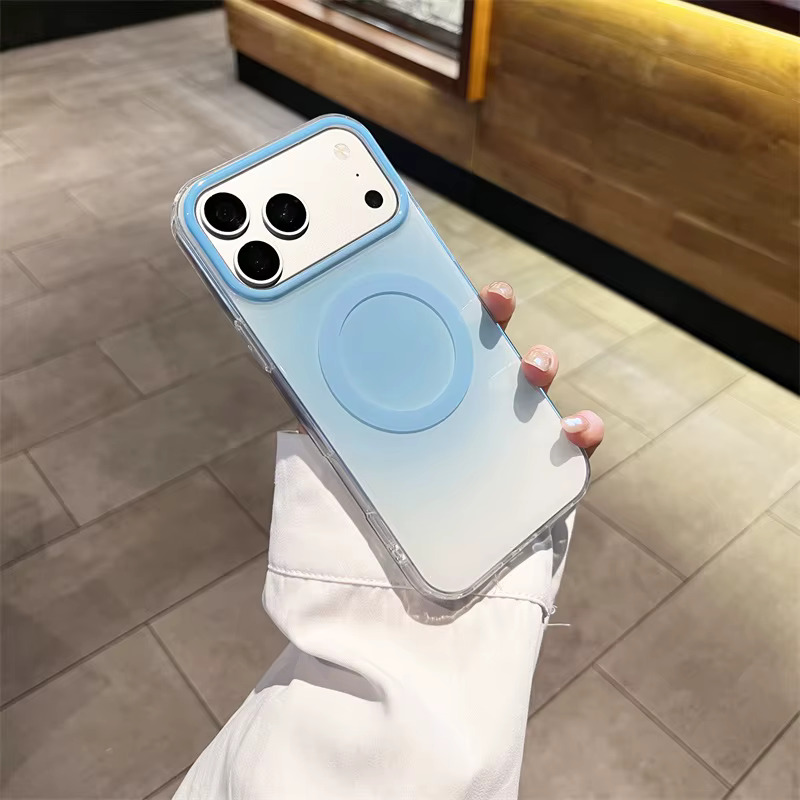 iPhone 11 Gradient Flat Magnetic Case - Blue 35814 - image 1