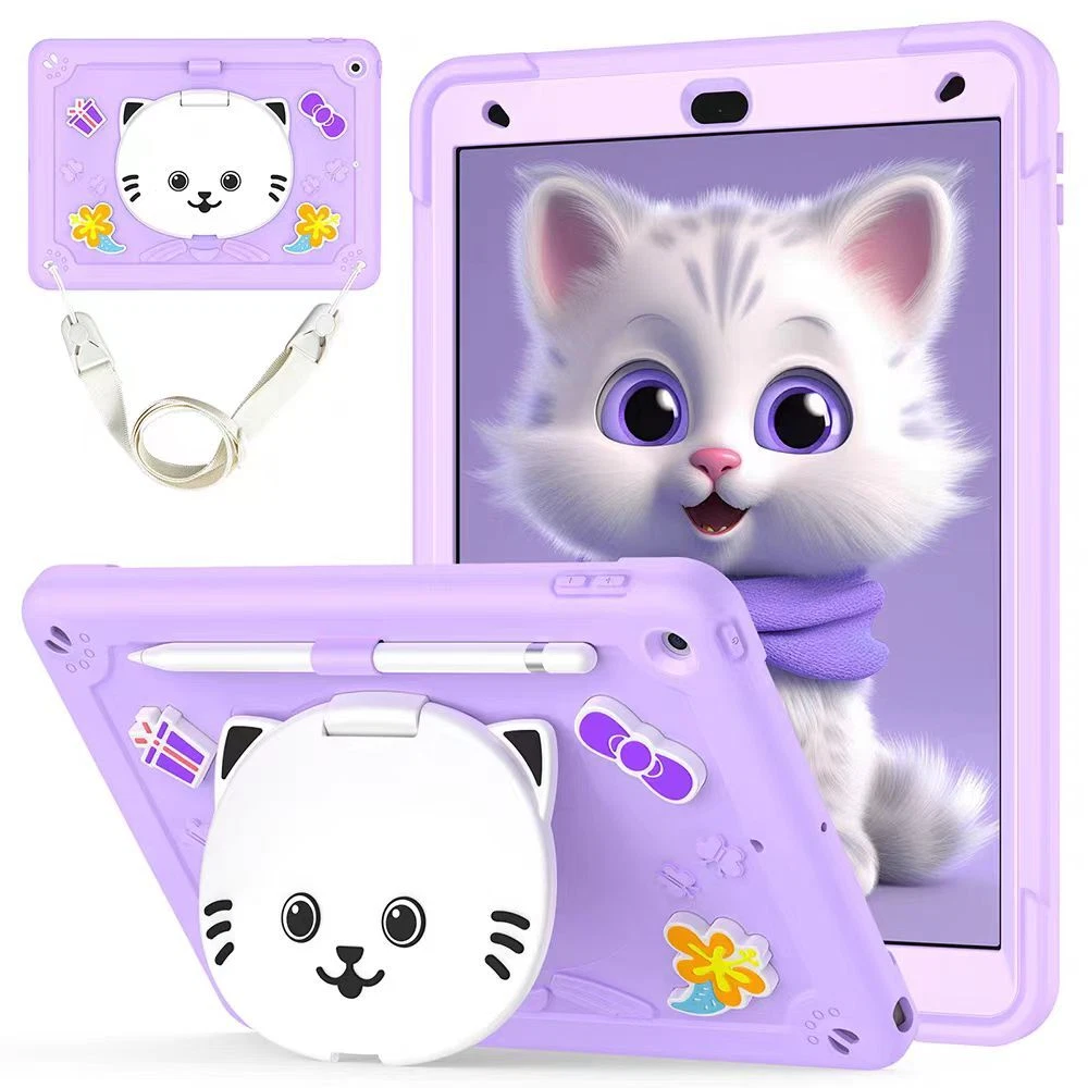 iPad 10th gen/11th(A16) Kitty Tablet Case - Taro purple 36184 - image 1