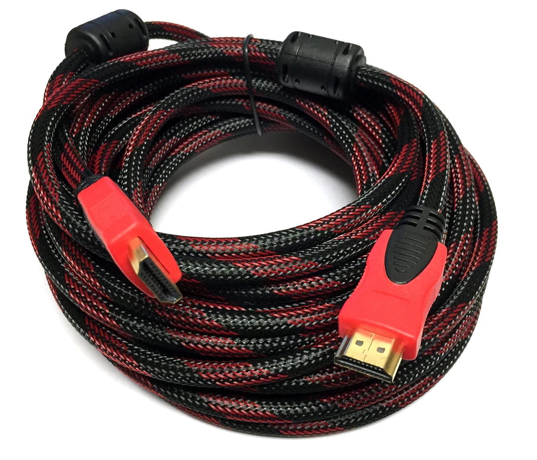 HDMI to HDMI Cable 5M (Nylon Premium Quality) 37572 - image 1
