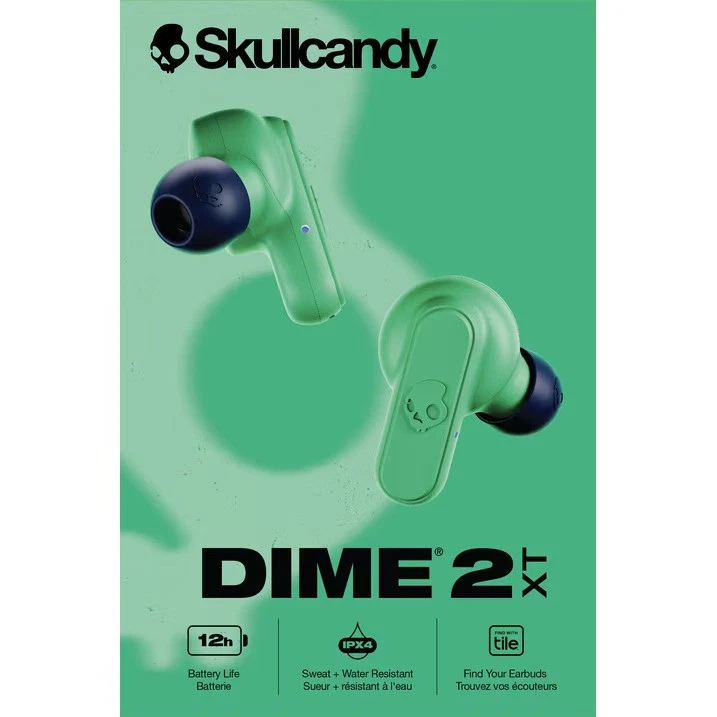 Skullcandy Dime XT 2 True Wireless - Dark Blue/Green 36673 - image 1