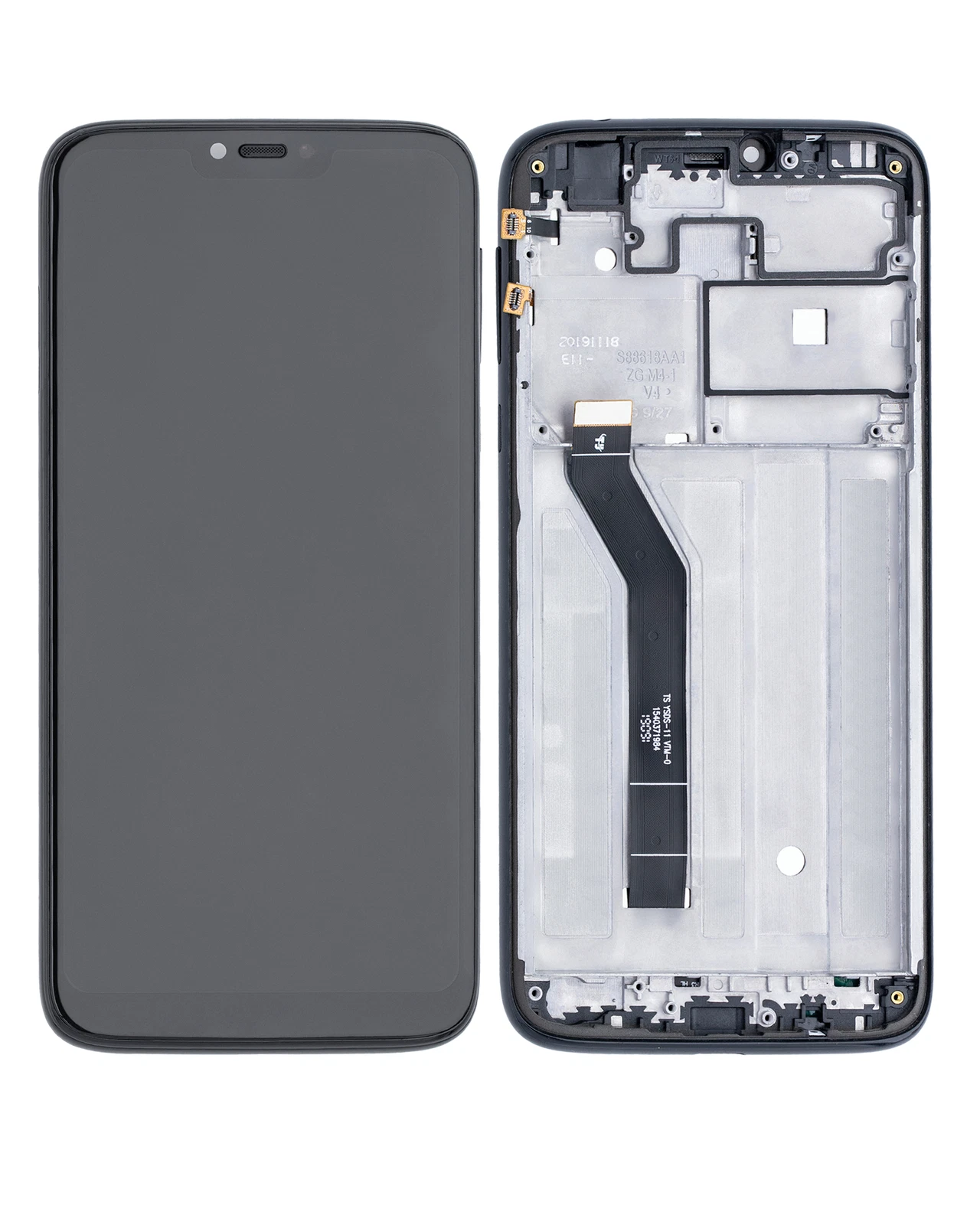 MOTO G7 POWER (XT1955 / 2019)(US VERSION) LCD ASSEMBLY WITH FRAME 5294 - image 1