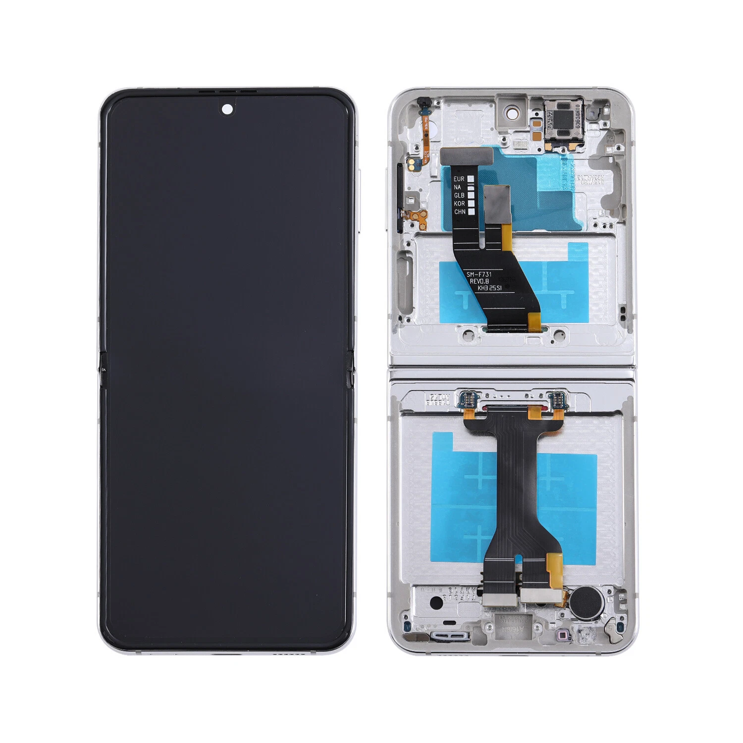 SAMSUNG Z FLIP 5 INNER LCD WITH FRAME OLED QUALITY (CREAM) 36042 - image 1