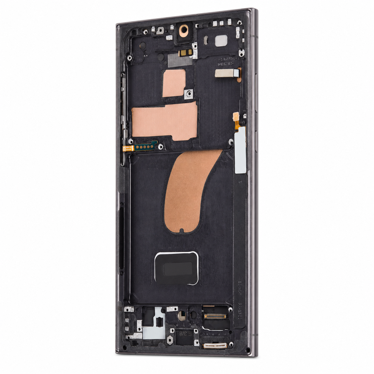 Samsung S23 Ultra 5G (S918) -  Soft OLED Assembly With Frame (Black) 5830 - image 2